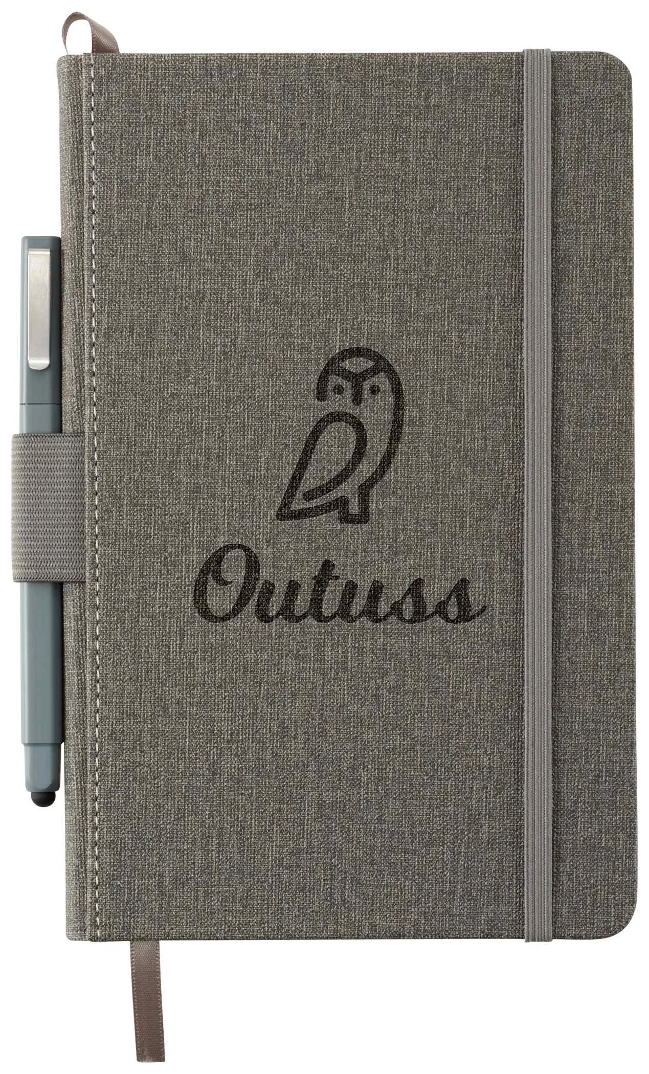 Custom Heathered Hard Bound JournalBook - 5.5" x 8.5" — view 8