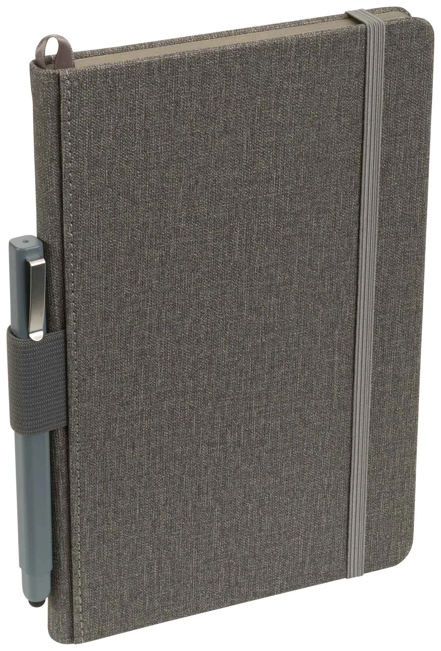 Custom Heathered Hard Bound JournalBook - 5.5" x 8.5" — view 9