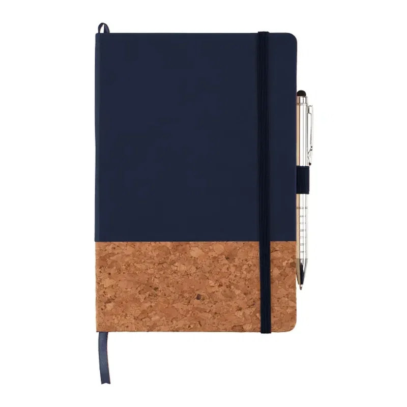 Personalized Lucca Cork Hard Bound JournalBook - 5.5" x 8.5" — view 1