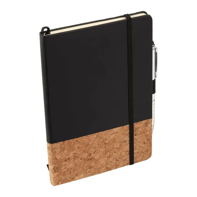 Personalized Lucca Cork Hard Bound JournalBook - 5.5" x 8.5" — view 6