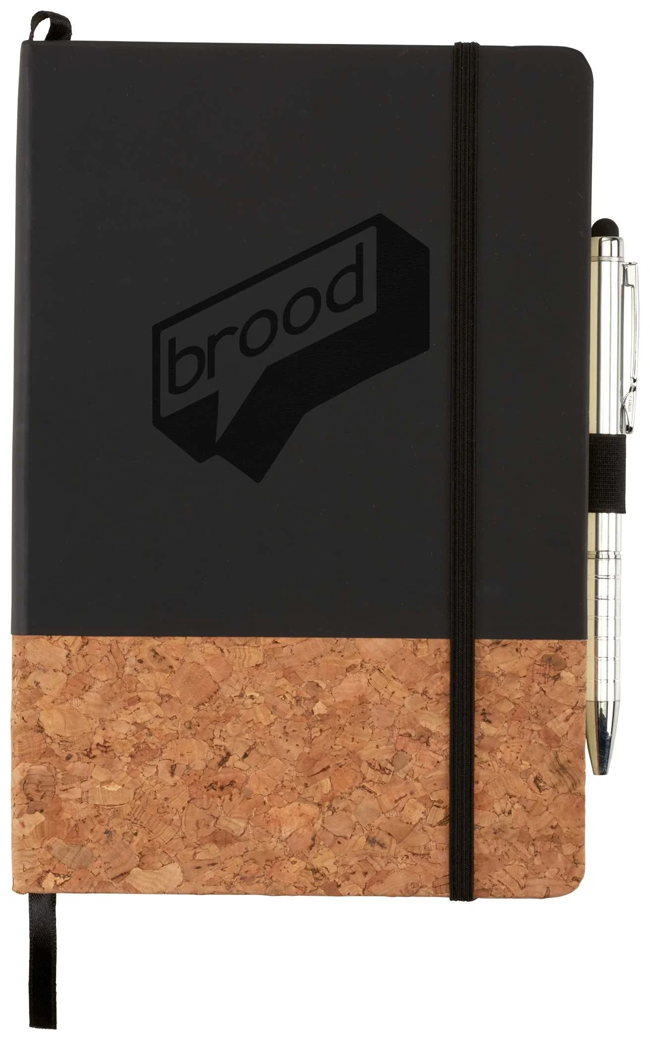 Personalized Lucca Cork Hard Bound JournalBook - 5.5" x 8.5" — view 7