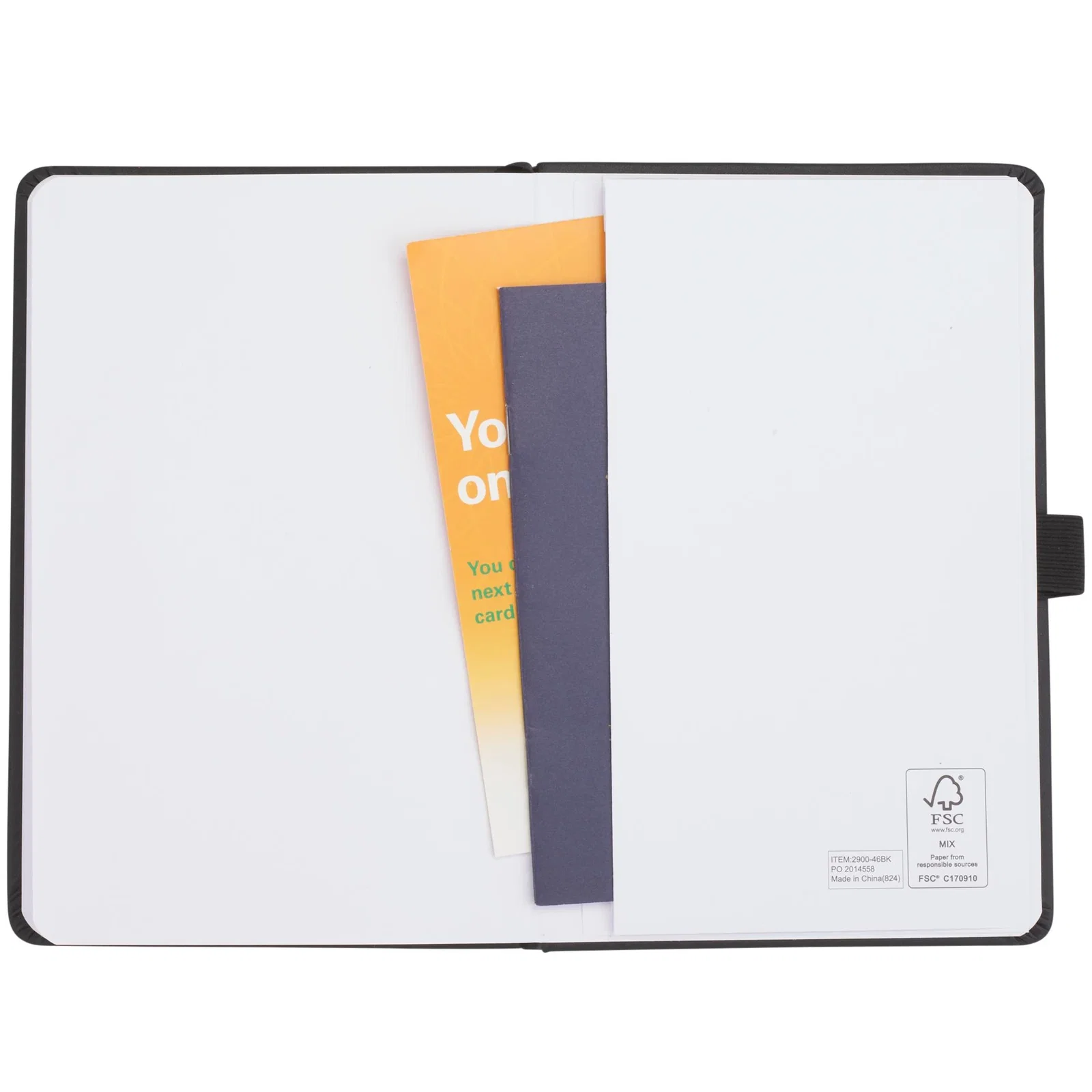 5.5" x 8.5" FSC® Mix Pineapple Leather Journal — view 25