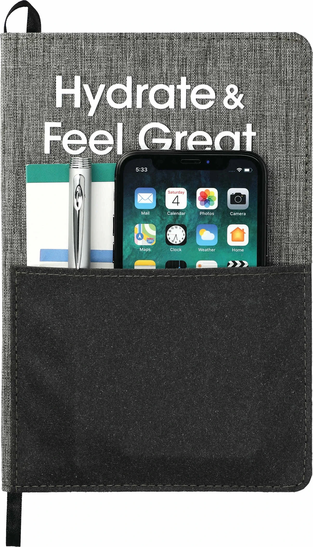 5.5" x 8.5" FSC® Mix Reclaim Recycled Journal — view 9