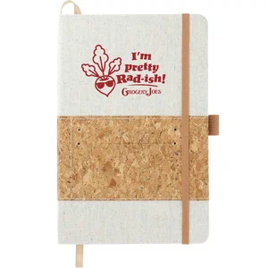 5.5" x 8.5" EcoSmart Cotton Cork Notebook