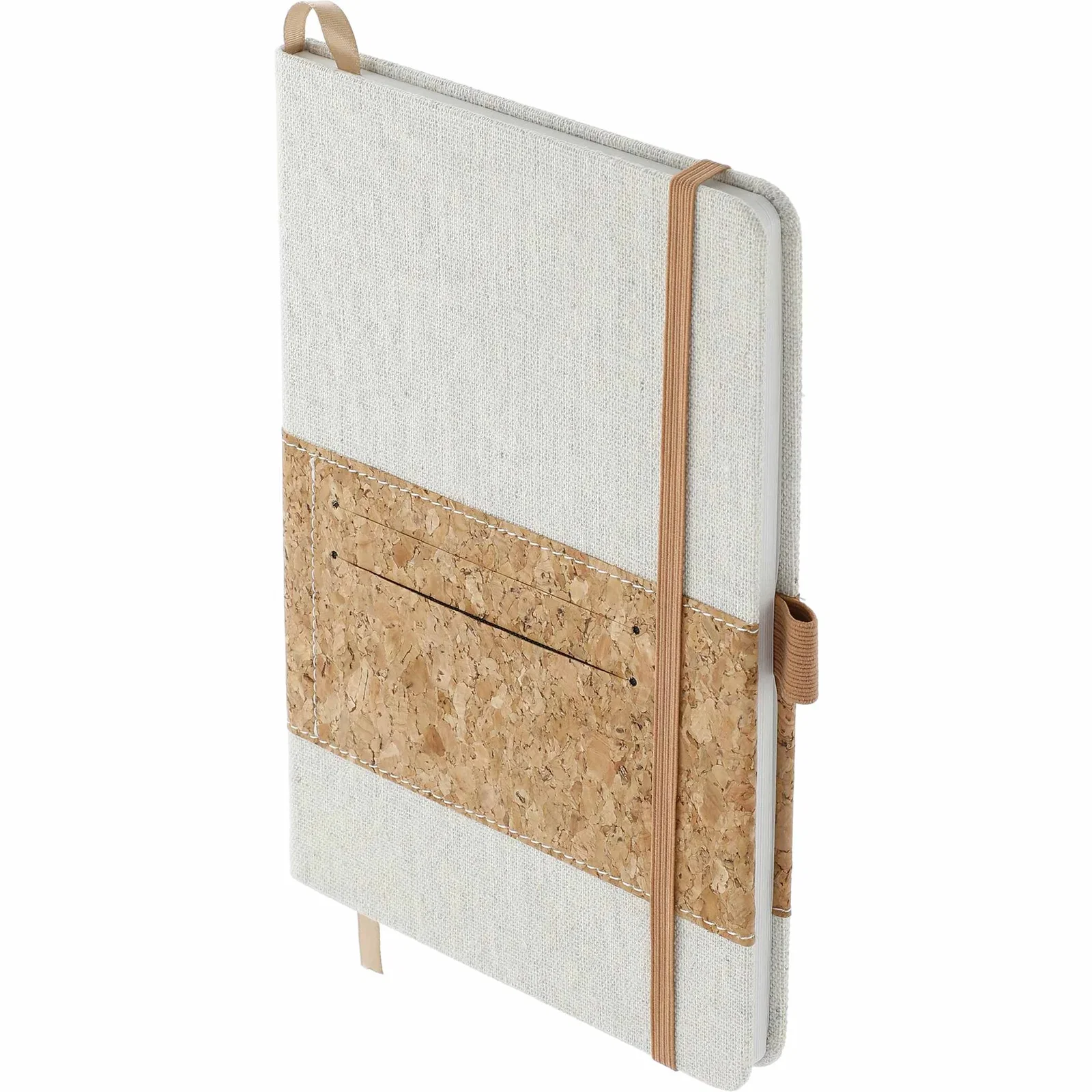 Custom EcoSmart Cotton Cork Notebook - 5.5"x8.5" — view 14