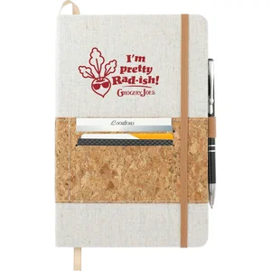 5.5" x 8.5" EcoSmart Cotton Cork Notebook
