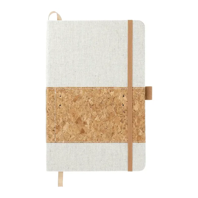 Custom EcoSmart Cotton Cork Notebook - 5.5"x8.5" — view 6