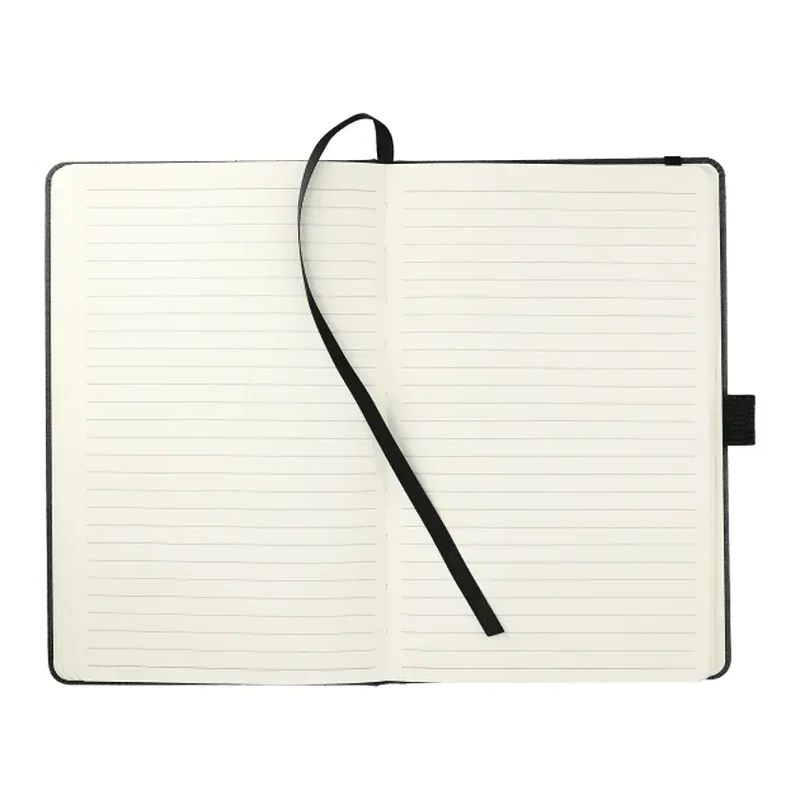 Custom Eco-Friendly Leather Bound JournalBook - 5.5"X8.5" — view 2