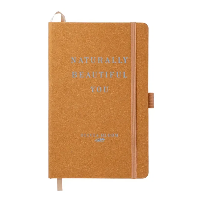 Custom Eco-Friendly Leather Bound JournalBook - 5.5"X8.5" — view 7