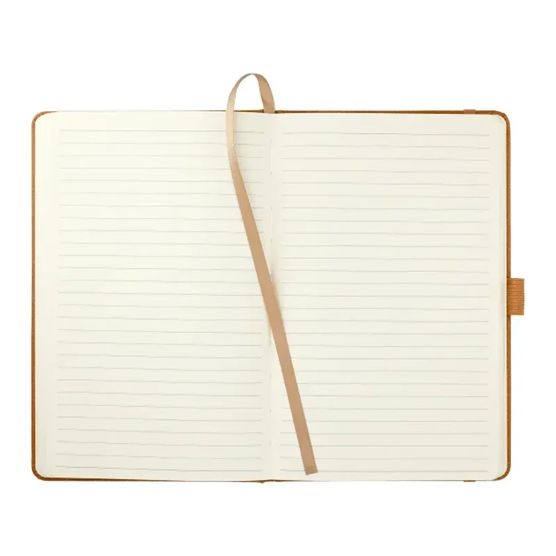 Custom Eco-Friendly Leather Bound JournalBook - 5.5"X8.5" — view 9