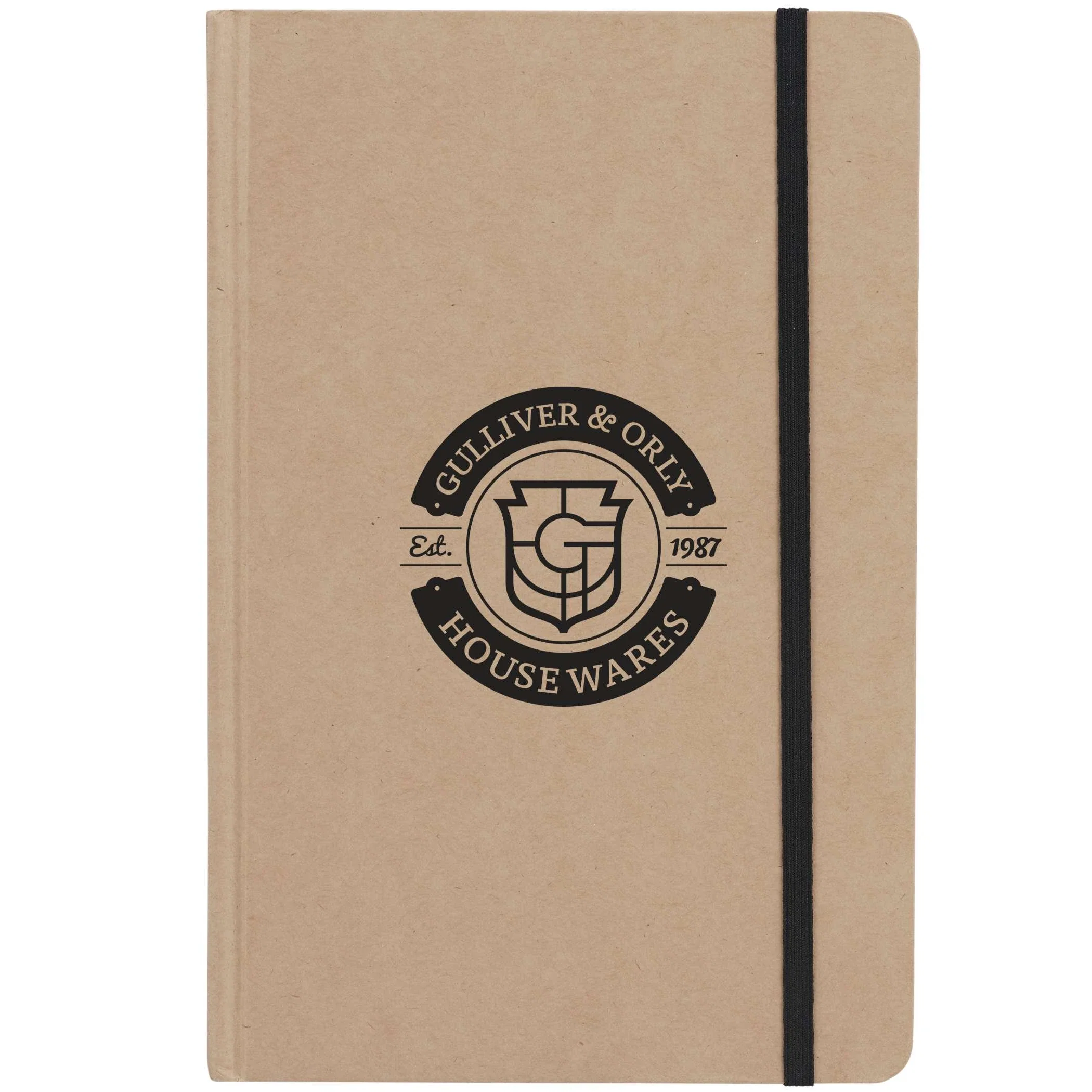 Customizable Snap Large Eco Notebook - 5.5" x 8.5" — view 5