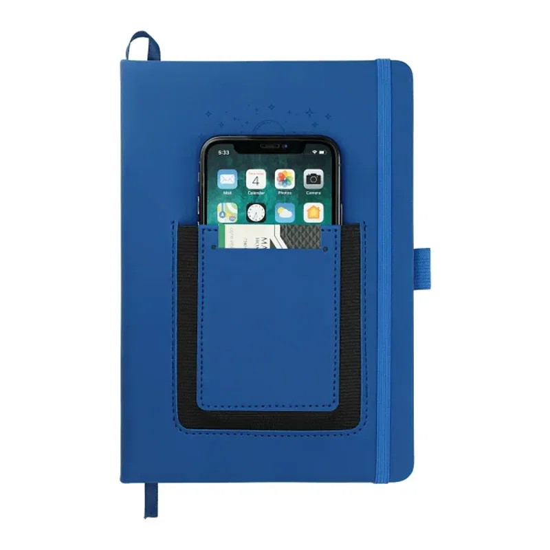Custom Vienna Phone Pocket JournalBook - 5.5" X 8.5" (80 Pages) — view 9