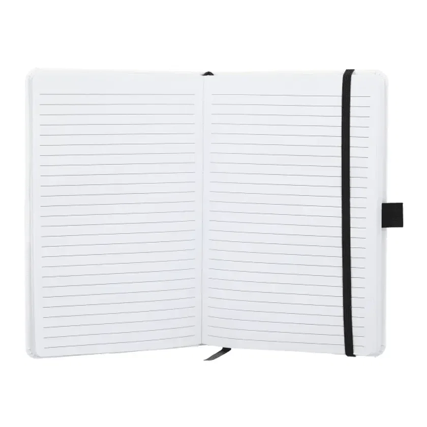 5.5" x 8.5" FSC® Recycled Bamboo Fiber Bound Notebook — view 3