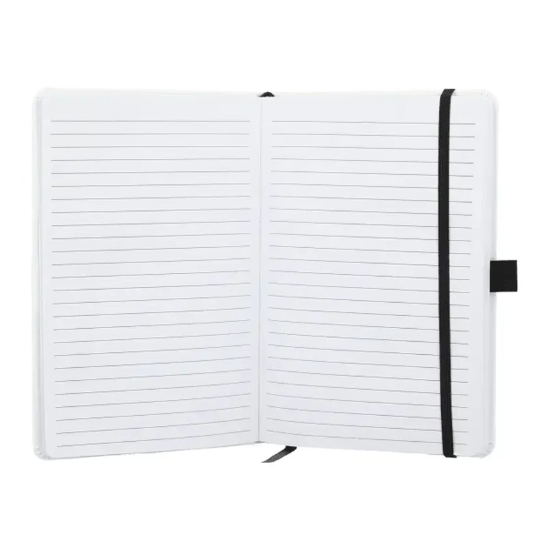 5.5" x 8.5" FSC® Recycled Bamboo Fiber Bound Notebook — view 3