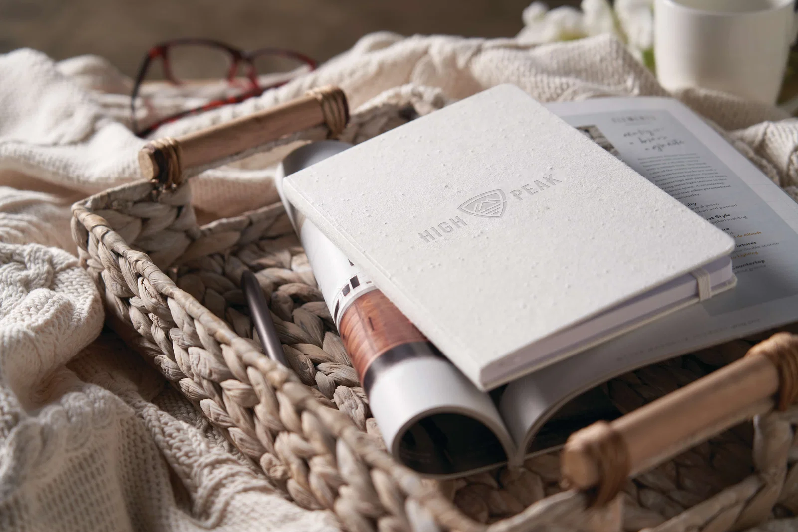 Personalized FSC Recycled Seed Paper Bound JournalBook - 5.5"x8.5" — view 19