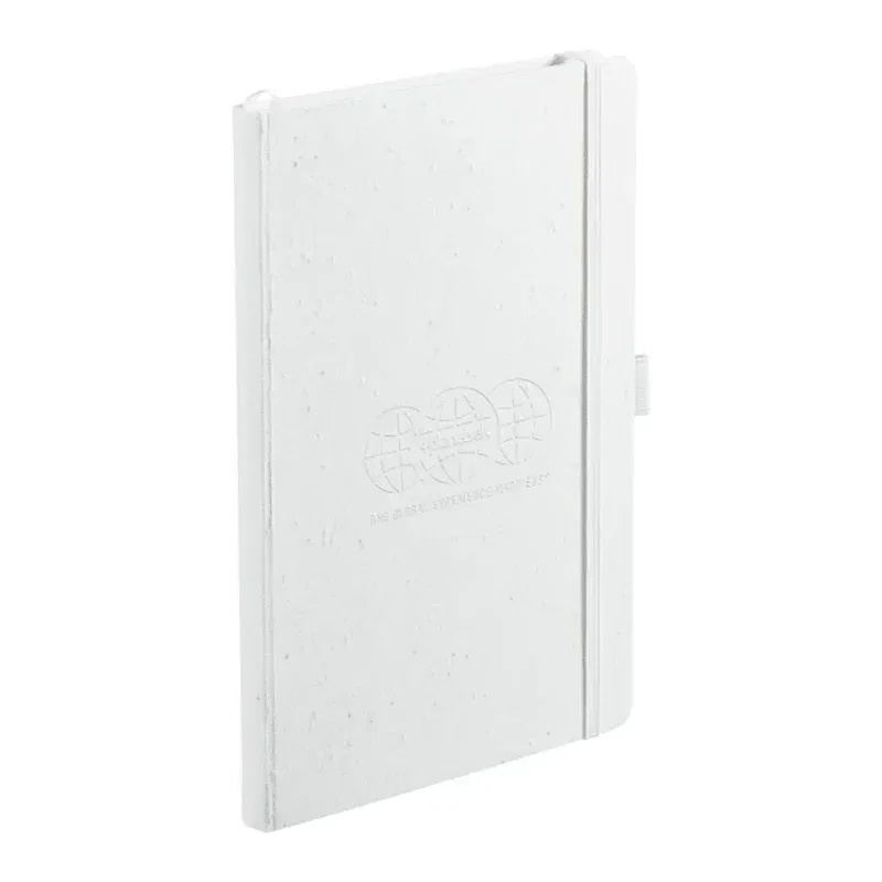 Personalized FSC Recycled Seed Paper Bound JournalBook - 5.5"x8.5" — view 8