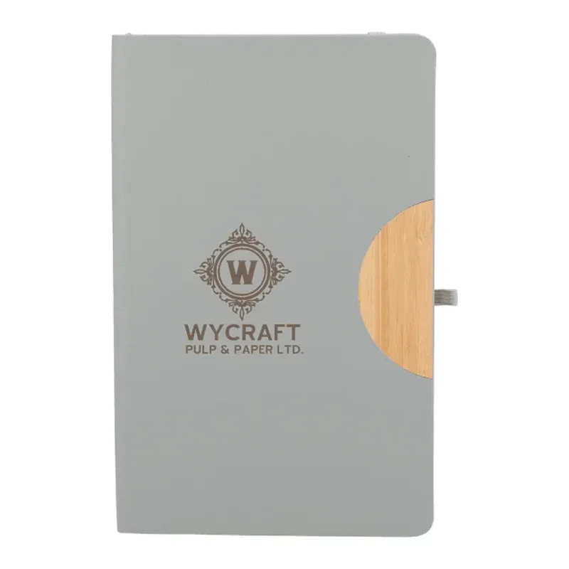 5.5" x 8.5" Kaya Recycled PU and Bamboo Journal — view 5