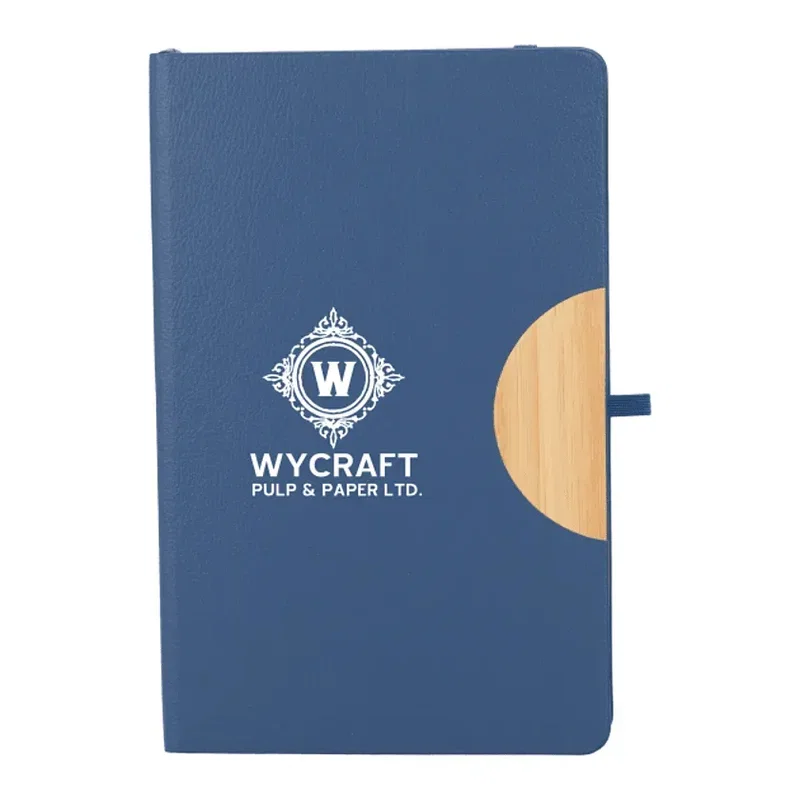 5.5" x 8.5" Kaya Recycled PU and Bamboo Journal — view 9