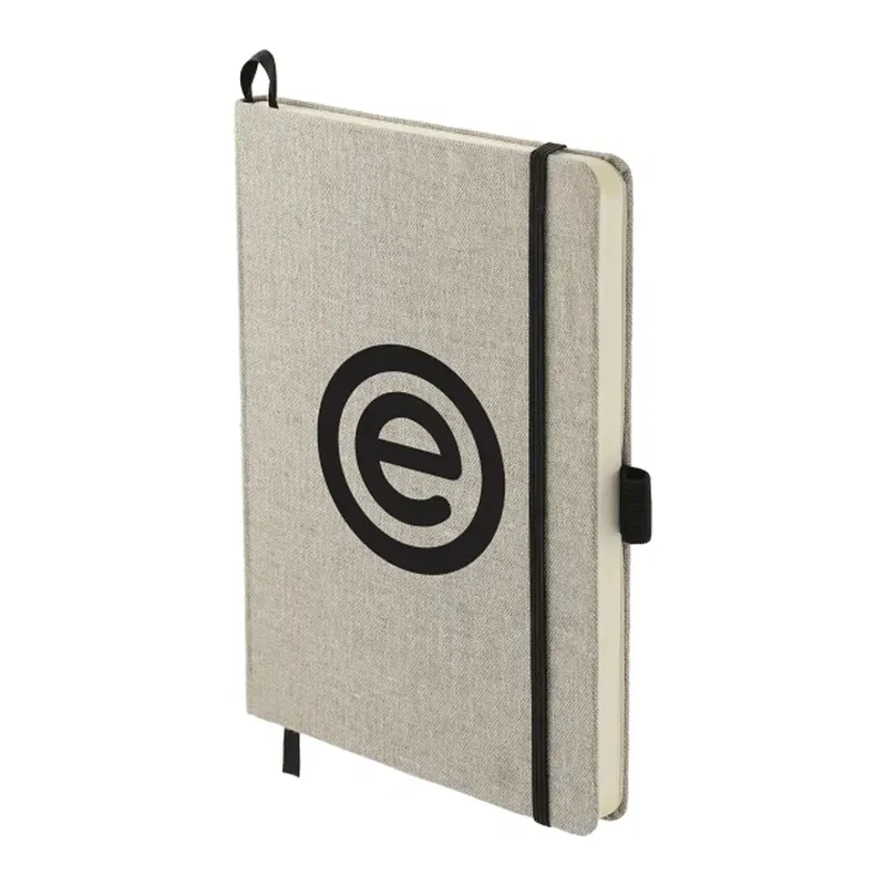 Custom Recycled Cotton Bound JournalBook - 5.5" x 8.5" — view 8