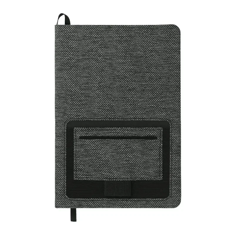Custom Vila Recycled PET Bound Notebook - 5.5" x 8.5" — view 6