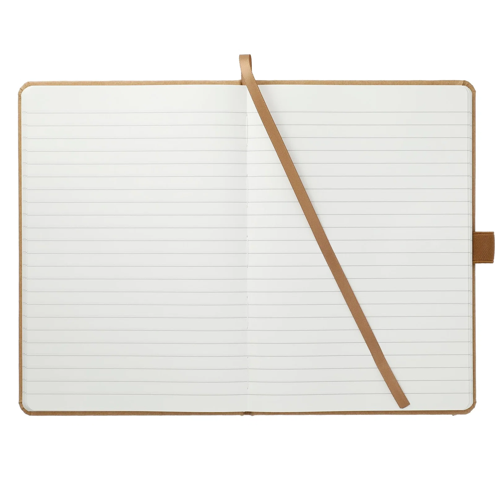 Custom Kraft Stone Bound JournalBook - 5.5" x 8.5" — view 10