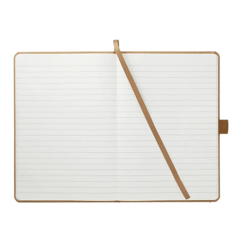 Custom Kraft Stone Bound JournalBook - 5.5" x 8.5" — view 3
