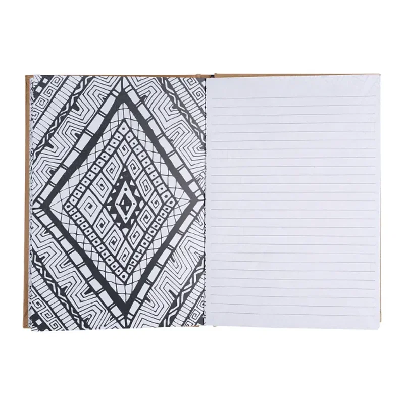 Custom Doodle Adult Coloring Notebook - 5.75" x 8.5" — view 2