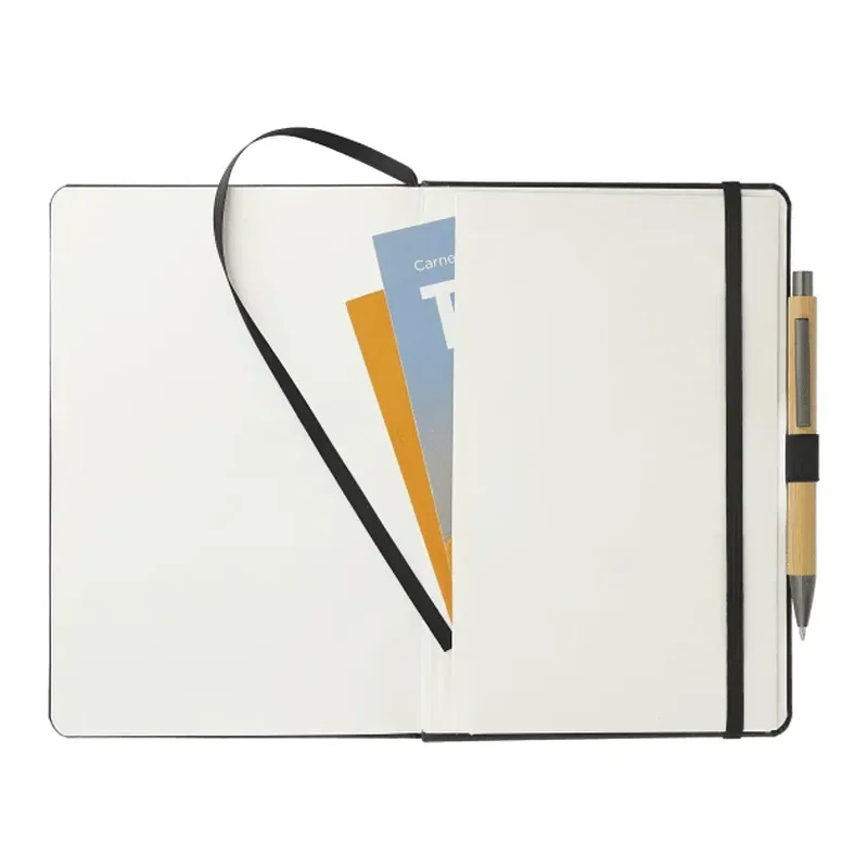 Personalized Pedova Pocket Bound JournalBook - 5.75" x 8.5" — view 5