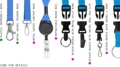 Personalized Dye-Sub Lanyard (5/8") — view 2