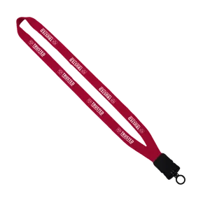 5/8" Polyester Lanyard with Plastic Snap Buckle Release