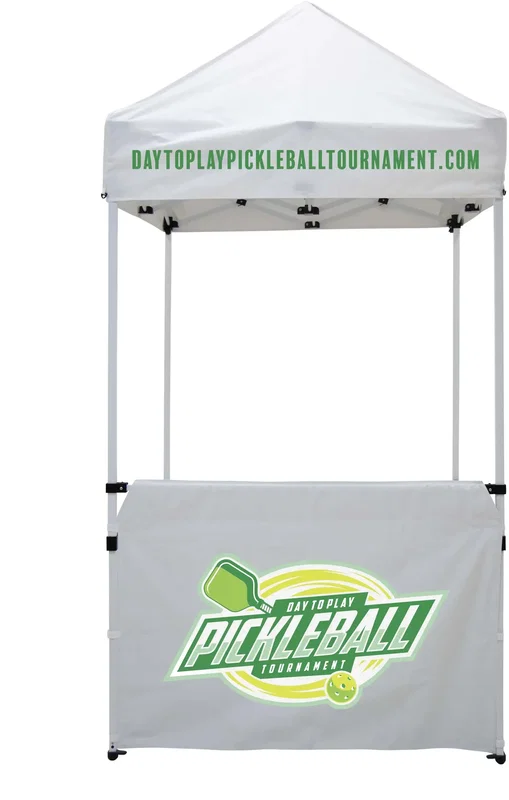 5' Economy Tent Half Wall Kit (Full-Color Imprint) — view 3