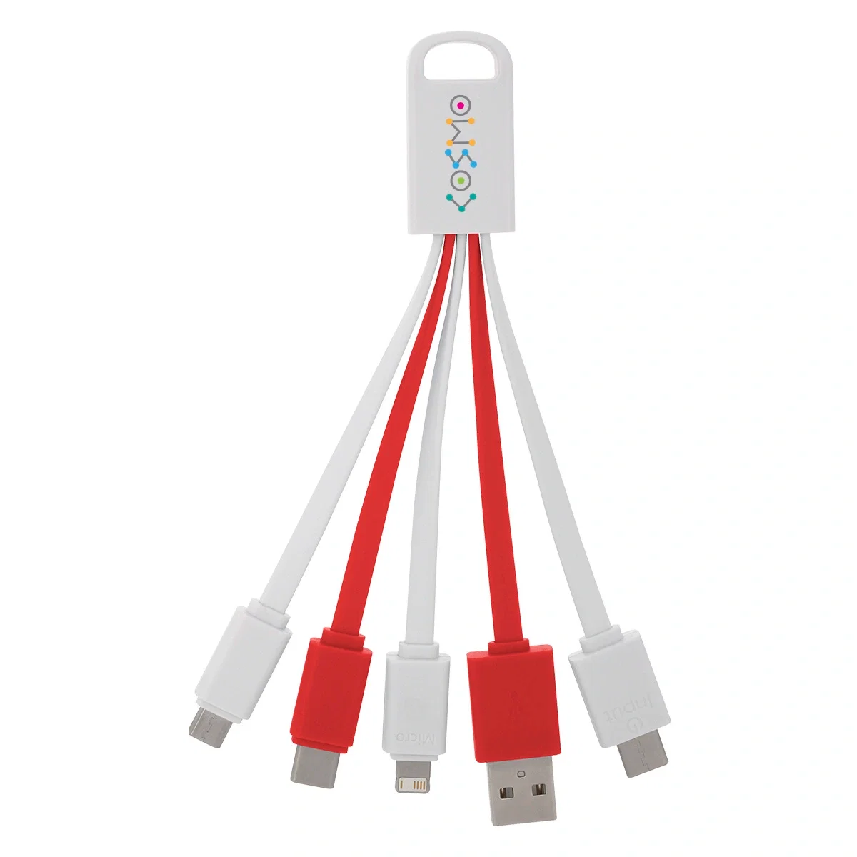 Connector ends fanned out to display each choice