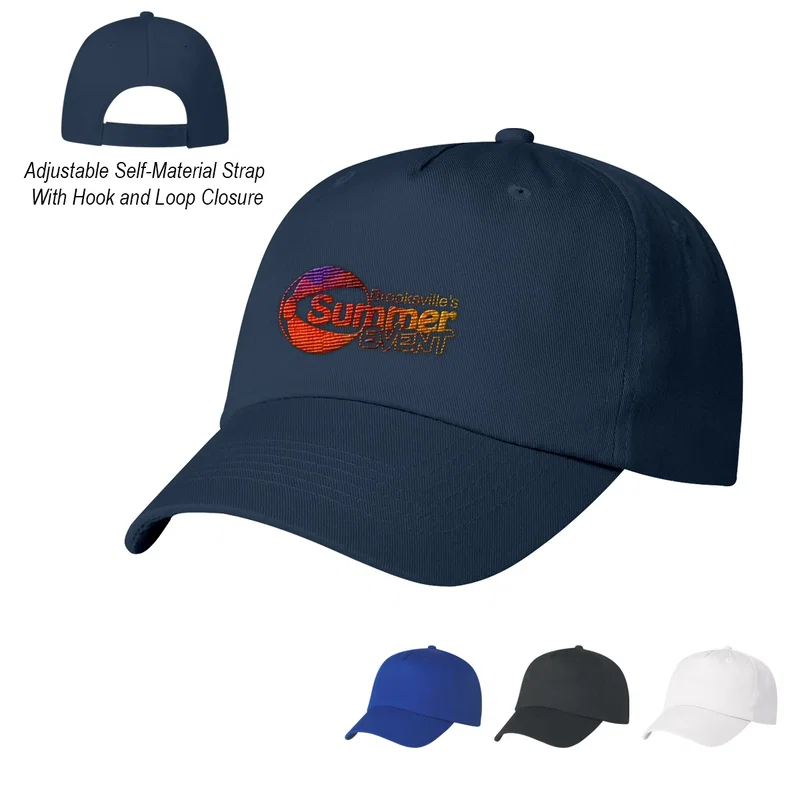 Logo 5 Panel Polyester Cap — view 11