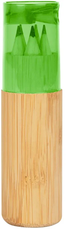 5-Piece Colored Pencil Set In Tube With Dual Sharpener — view 3