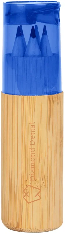 5-Piece Colored Pencil Set In Tube With Dual Sharpener — view 4