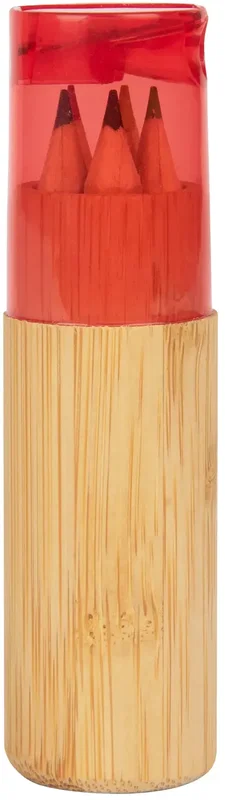 5-Piece Colored Pencil Set In Tube With Dual Sharpener — view 8