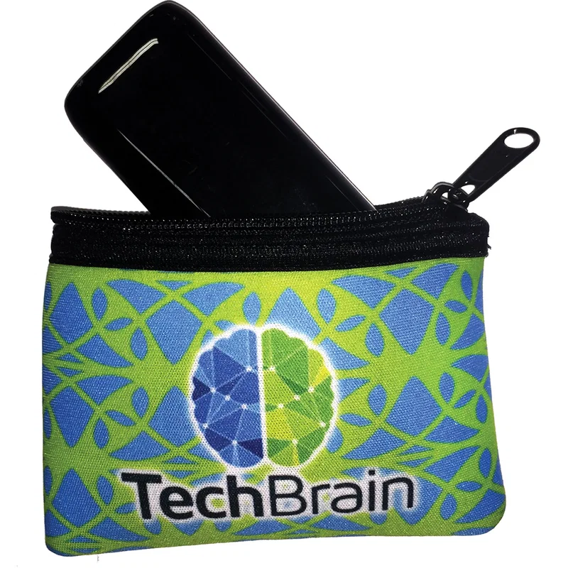 5" x 3" Full Color Zippered Scuba Bag Organizer — view 2