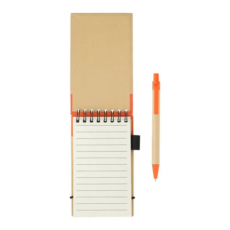 5" x 3" FSC® Mix Recycled Jotter with Pen — view 7