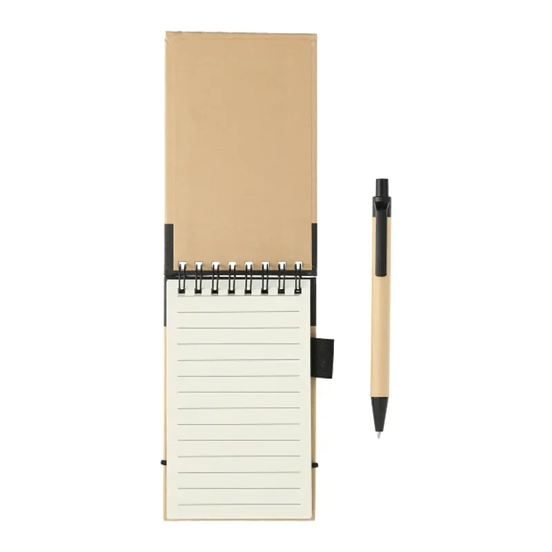 5" x 3" FSC® Mix Recycled Jotter with Pen — view 4