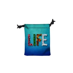 Polyester Drawstring Bag — 4 Sizes