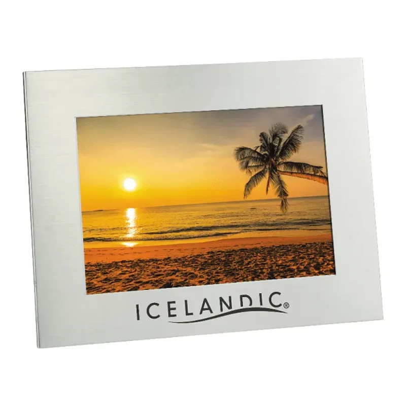 Branded Aluminum Photo Frame - 5" x 7" — view 5