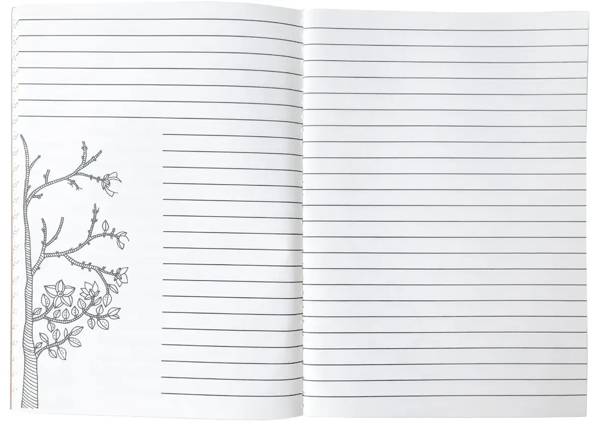 Imprinted Doodle Book - 5" x 7" — view 3