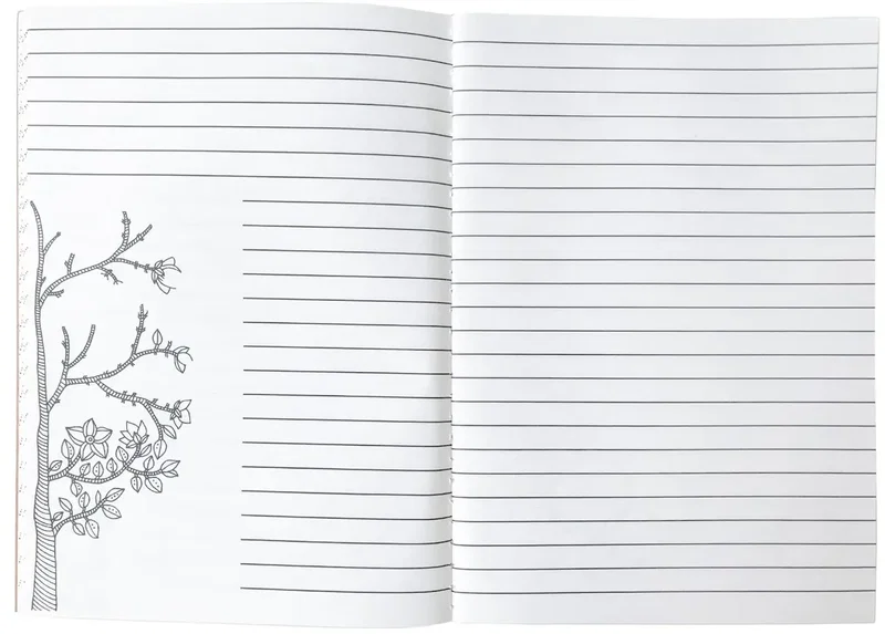 Imprinted Doodle Book - 5" x 7" — view 3