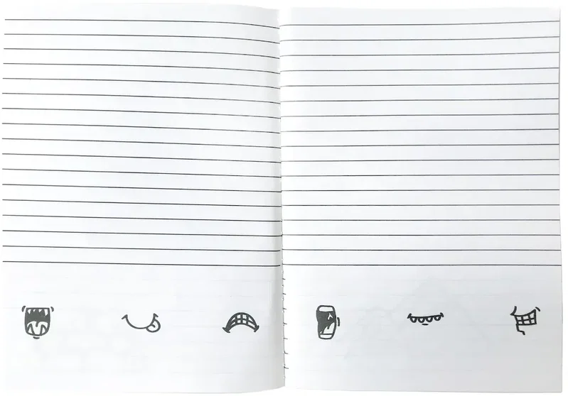 Imprinted Doodle Book - 5" x 7" — view 5