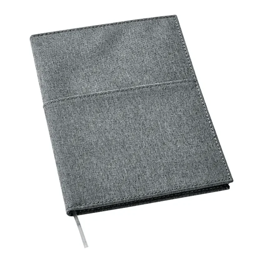 Personalized Canvas Pocket Refillable Notebook - 5"x7" — view 2