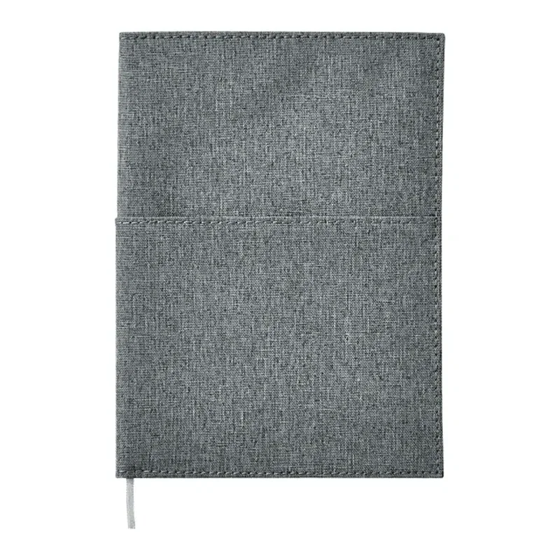 Personalized Canvas Pocket Refillable Notebook - 5"x7" — view 3