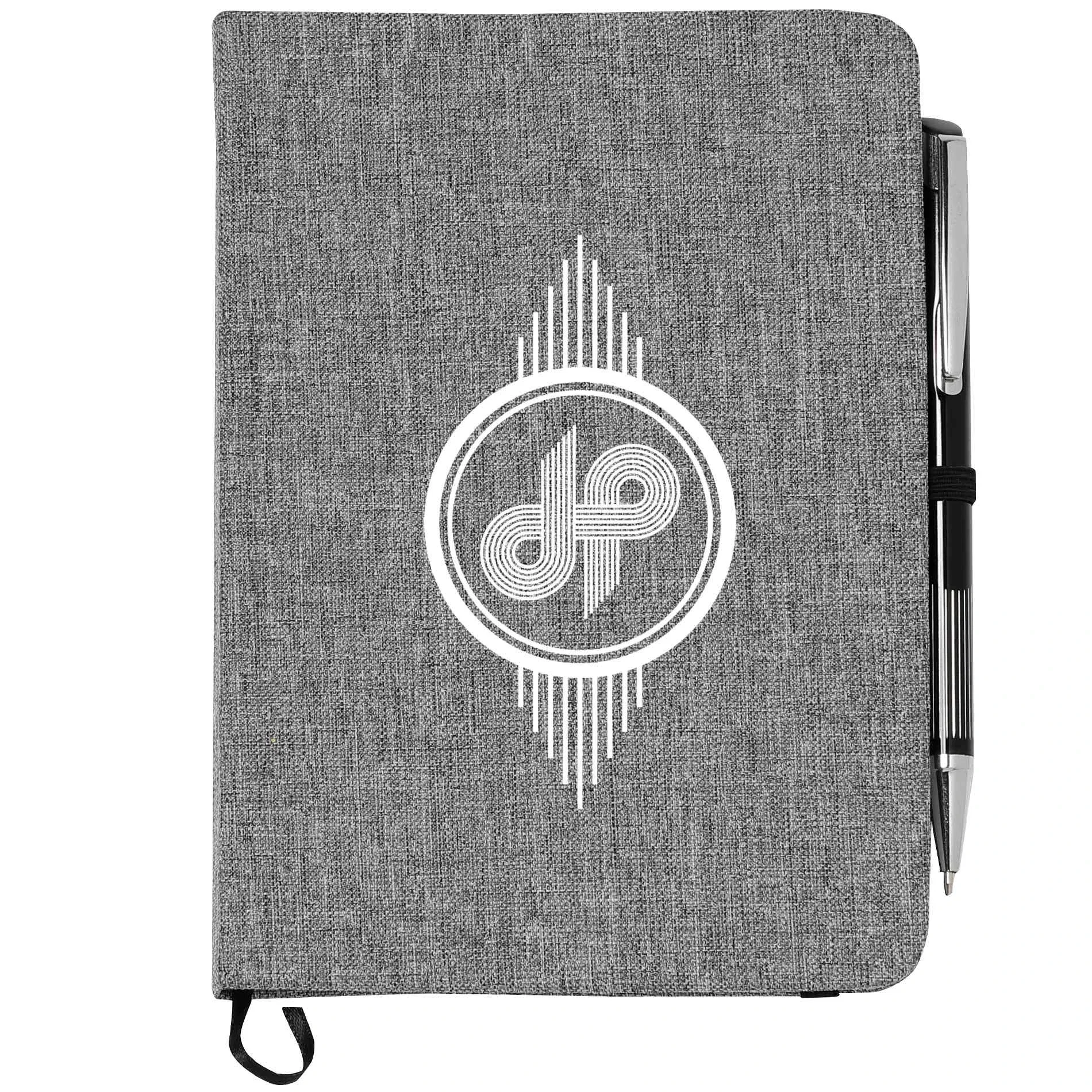 5" x 7" FSC® Mix Heathered Bound Notebook — view 16