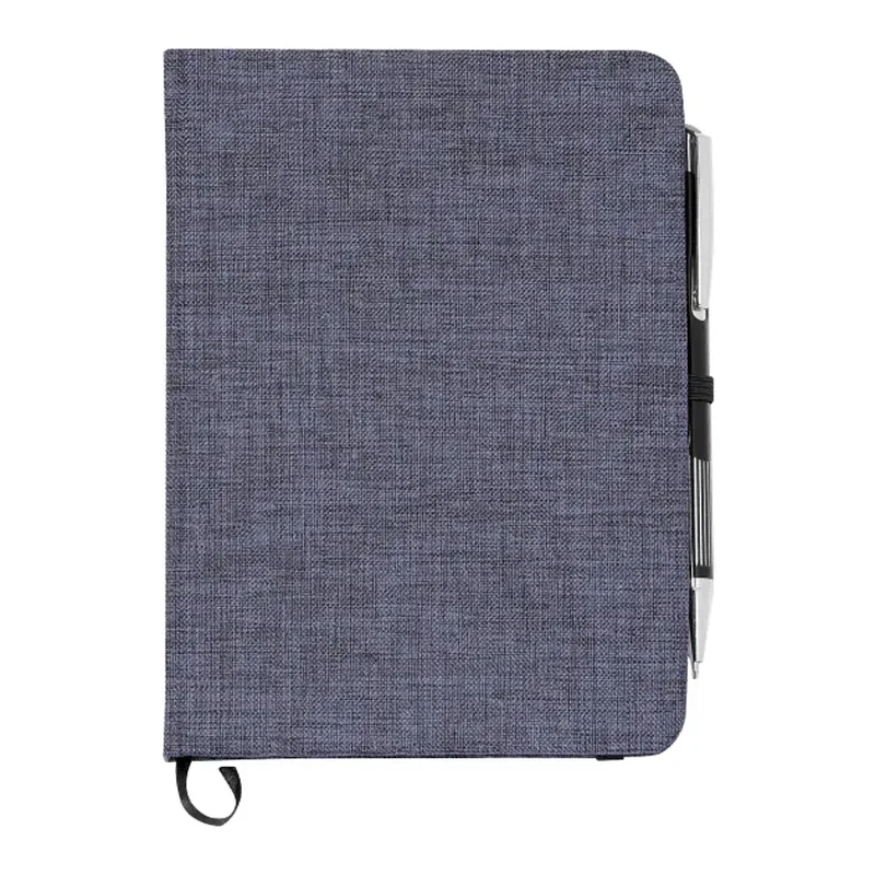 5" x 7" FSC® Mix Heathered Bound Notebook — view 6