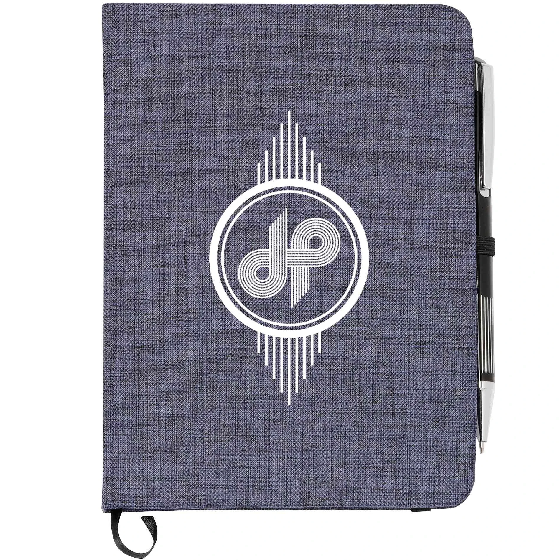 5" x 7" FSC® Mix Heathered Bound Notebook — view 9