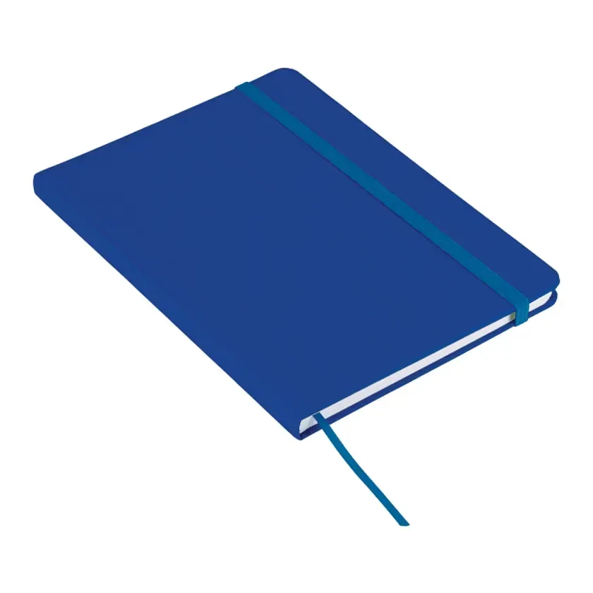 Custom Large Rainbow Notebook - 5"x7" with Ribbon Bookmark — view 3
